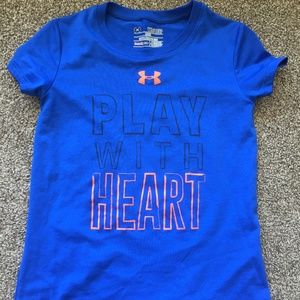 Girls Under Armour T-shirt